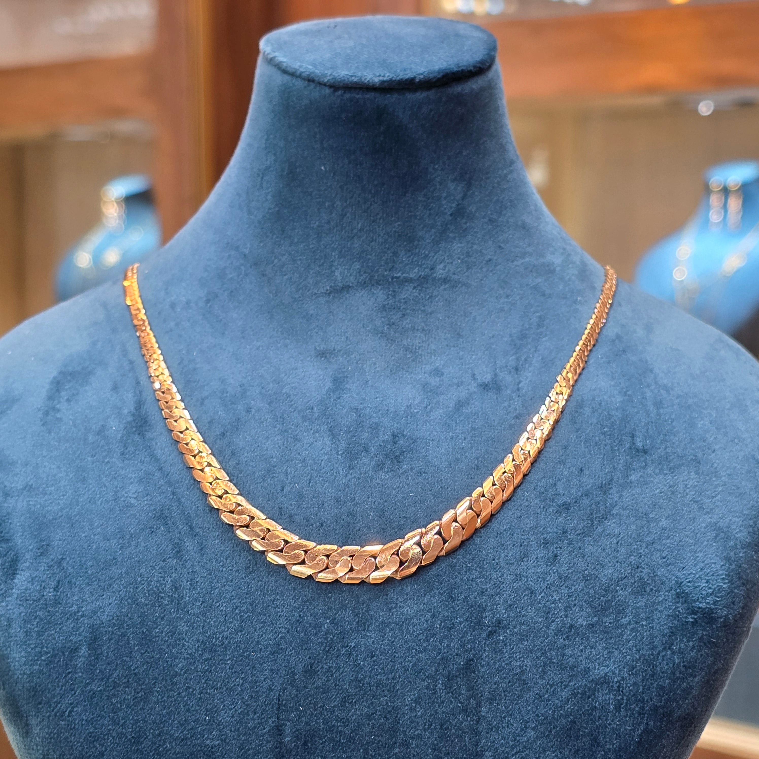 Ras de cou 21.5g en or 18 k