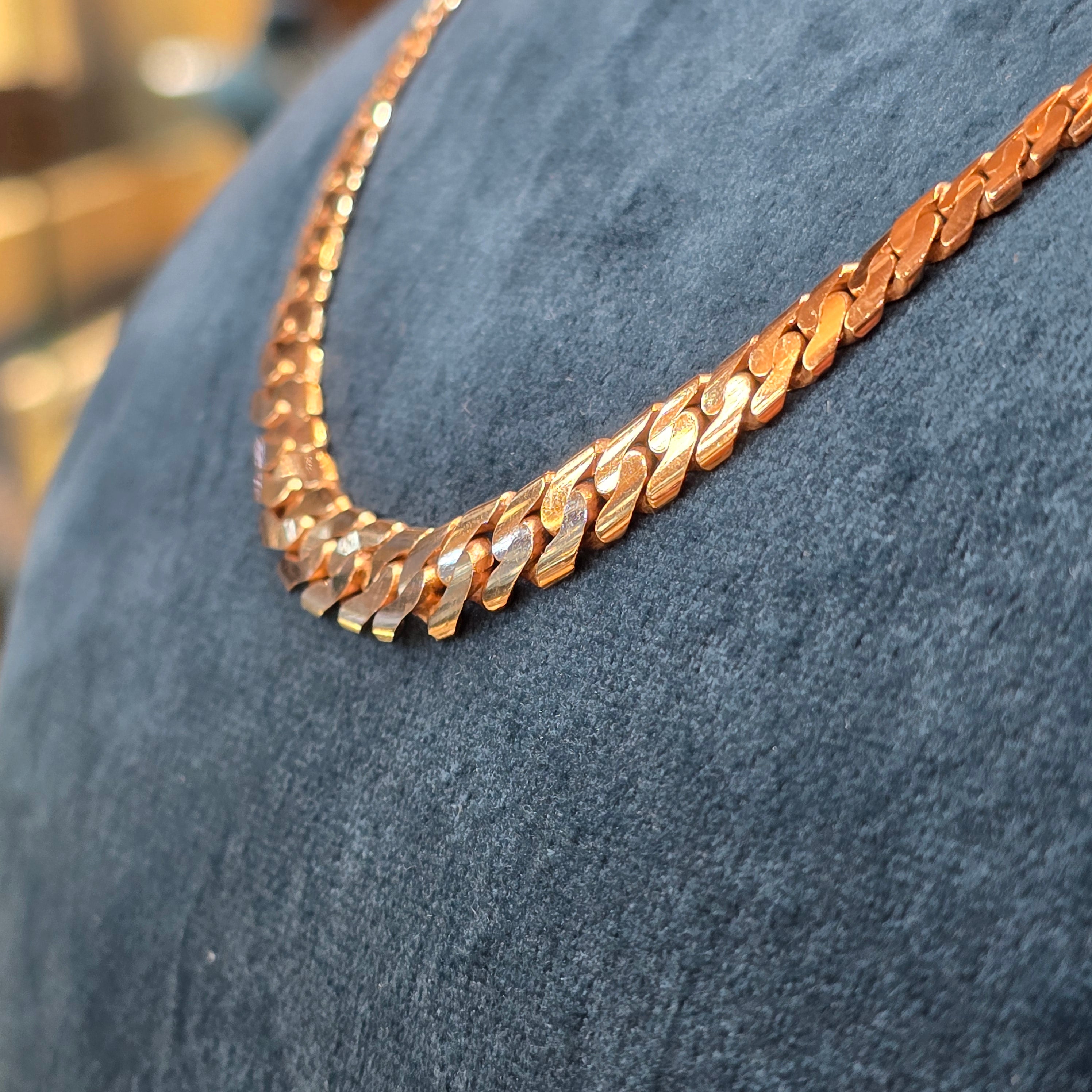 Ras de cou 21.5g en or 18 k