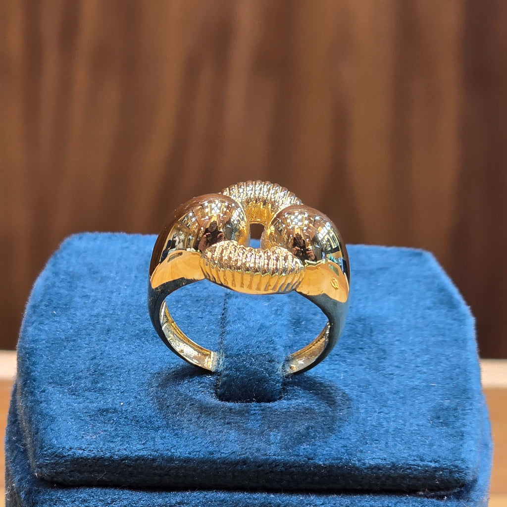 Bague nœud entrelacé