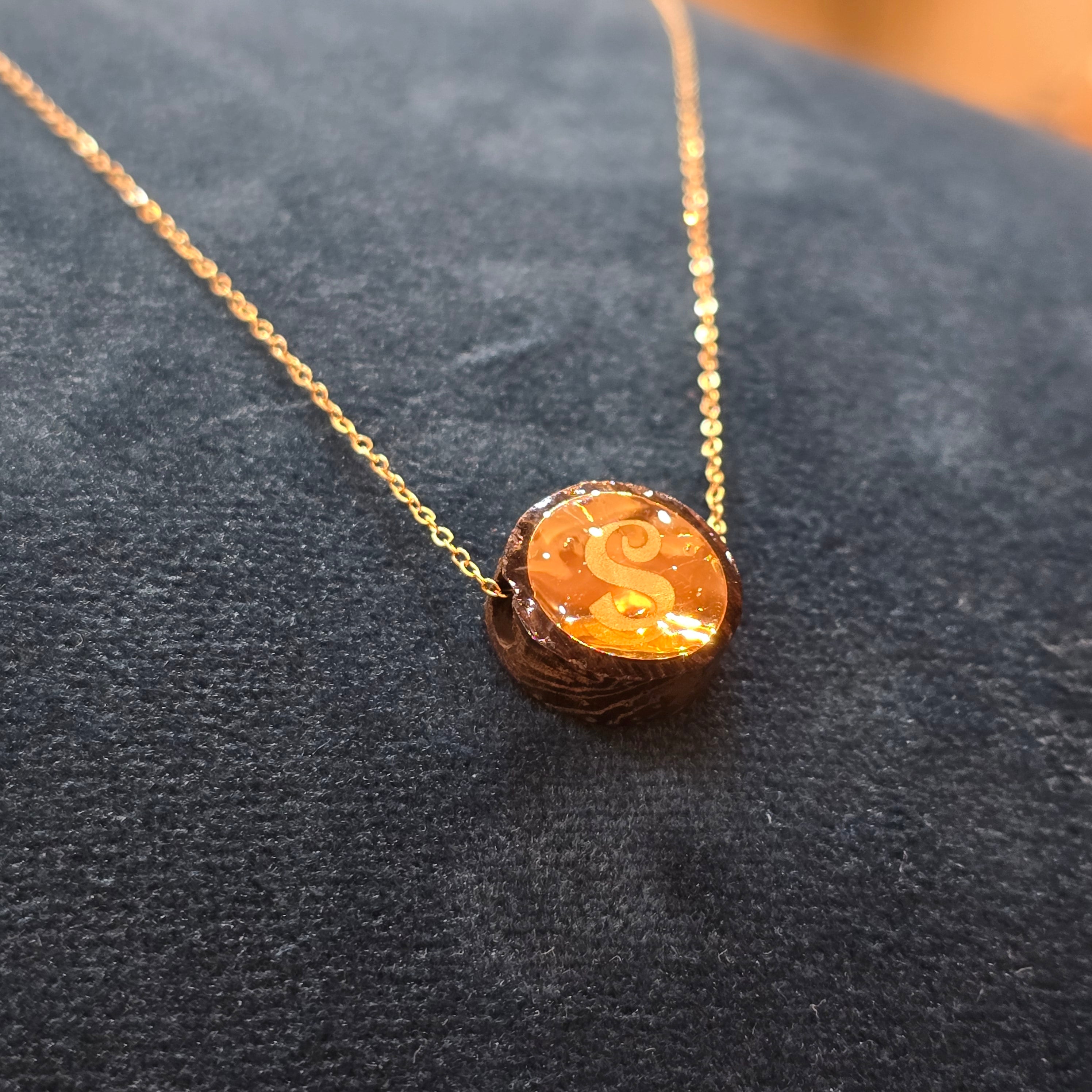 Collier personnaliser en or 18 carats